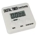 Digitaler Timer, Zeitmesser Countdown Zähler, Zeituhr mit Magnet-Clip