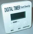 Kurzzeitwecker, Eieruhr, Stoppuhr, Küchenuhr, Timer, mit Magnethalter AS34