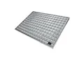 ACO Severin Ahlmann GmbH & Co. KG Fußmatte ACO Fußabtreter Vario 2.0 P3003264 – verzinkter Stahlrost 60 x 40 cm