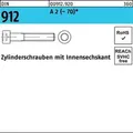 Zylinderschraube DIN 912 Innen-6kt M4x 35 A 2 (- 70) 500 Stück