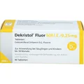 MIBE GmbH Arzneimittel DEKRISTOL Fluor 500 I.E./0,25 mg Tabletten 90 St.