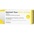 Dekristol Fluor 500 I.E./0,25 mg Tabletten