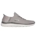 Skechers Herren Summits High Range Turnschuhe, Taupe, 43 EU Weit