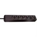 Brennenstuhl Eco 6fach Schwarz