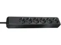 8er PACK(Stk) BRENNENSTUHL 1159400015 ECO-Line 6F.schwarz Mehrfach-Steckdosenlei