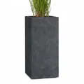 Pflanzwerk® Pflanzkübel Tower XXL Lava Anthrazit 100x50x50cm Blumentopf *Frostbeständiger Blumenkübel* *UV-Schutz* *Qualitätsware*