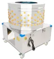 Beeketal 'BRM2250' Geflügelrupfmaschine auf Rollen für schwere Gänse und Puten, Nassrupfmaschine Kapazität: ca. 400-500 Geflügel pro Stunde (max. 32 kg Belastung oder 20 kg pro Tier)