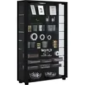 Ebuy24 - Holz Glas Stand Vitrine Lumo Mini