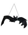 Schwarze Fledermaus als Deko aus Vinyl 26 x 9 cm