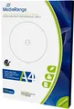 500 Mediarange BD / CD / DVD Label matt 15 mm bis 118 mm