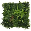 Jangal Akustikpaneel Modular Wall System Nature Design Flora, Grün, Kunststoff, 52x52x4 cm, Handmade Quality, Montage ohne Bohren, Tapeten & Wandverkleidungen, Akustikpaneele