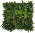 JANGAL Modular Wall Pflanzenwand  520 x 520 mm Design Feral Green Mixed Flora