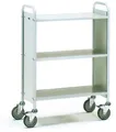Fetra 4870 Bürowagen Stahl pulverbeschichtet Traglast (max.): 150kg Lichtgrau (RAL 7035)