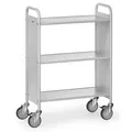 FETRA - Bürowagen 4870 Tischwagen Aktenwagen Ladefläche 720 x 350 mm    - grau -