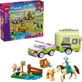 LEGO Friends 42695 Pferd und Fohlen mit Pferdeanhänger