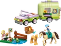 LEGO 42695 - LEGO Friends - Pferd und Fohlen mit Pferdeanhänger