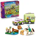 LEGO Friends Horse & Baby Foal Trailer - Horse Toy Playset w/Grooming Accessorie