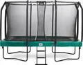 Salta First Class Trampolin - 366x214cm - Rechteckig - Grün - inkl. Leiter