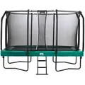 Salta Trampolin, Grün, Metall, 214x366 cm, Outdoor Spielzeug, Trampoline