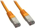 CAT 5e Patchkabel, F/UTP, gelb Kupferkaschierter Aluminiumleiter (CCA)