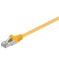 Patchkabel Netzwerkkabel LAN Kabel Cat5e FTP gelb 0,25m