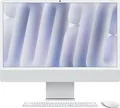 APPLE iMac Z1K1 59,62cm 23,5Zoll Nano Glas M4 10C CPU/10C GPU/16C N.E. 32GB 2TB SSD Gbit Eth MM NumKey TID DE Silber (Z1K1-MCR24D/A-07HWIF)