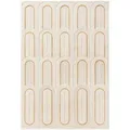 benuta Pop Teppich, Creme, Textil, Zeichen/Symbole/Nummern/Buchstaben, Rechteckig, 160x230 cm, Oeko-Tex® Standard 100, wasserabweisend, Teppiche & Böden, Teppiche