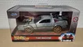 TIME MACHINE / RETOURS TO THE FUTURE RAIL VERSION BTTF 3 GREY 1/32 JADA 34786...