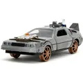 JADA TOYS, DELOREAN BACK TO THE FUTURE III gris, 1/32, JAD34786