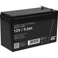 Green Cell® AGM 12V 9Ah Akku VRLA Blei-Batterie Bleiakku Ersatzakku Gelakku Akkubatterie Zyklenfest Unbemann UPS | USV | Notstrom | USV-Anlage |UP...