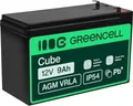 Green Cell - USV-Akku - 1 x Batterie - Bleisäure - 9 Ah - Schwarz (AGM06)