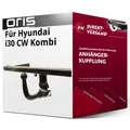 Für Hyundai i30 CW Kombi Typ PDE (Oris) Anhängerkupplung vertikal abnehmbar neu