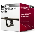Anhängerkupplung abnehmbar für Alfa Romeo Giulia 05.2016-jetzt neu