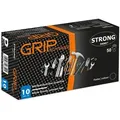 Stronghand Nitril-Handschuhe GRIP Einweghandschuhe Einmalhandschuhe schwarz orange Diamantstruktur schwarz 10(XL)
