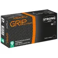 10er PACK(Box) Gr .10 (XL) *GRIP SCHWARZ* STRONGHAND® HANDSCHUHE schwarz *GRIP S