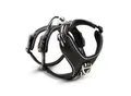 Wolters Active Pro Geschirr No Escape Geschirr Hundegeschirr schwarz/ silber XXS