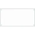 vidaXL Küchenrückwand Transparent 100×50 cm Hartglas 249476