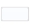 vidaXL Küchenrückwand, Spritzschutz Küche Transparent 100×50 cm Hartglas