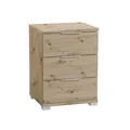 SMILLA Nachttisch in Artisan Eiche Optik - Moderner Nachtschrank mit Schubladen und viel Stauraum - 46 x 61 x 42 cm (B/H/T)