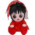 Beetlejuice - "Phunny" Hochzeitskleid 'Lydia Deetz' Plüsch-Spielzeug BN6201 (Einheitsgröße) (Rot/Schwarz) - Rot
