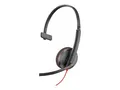 HP Poly Blackwire 3210 Monaural USB-C-Headset + USB-C/A-Adapter schwarz