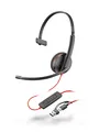 Poly Headset Blackwire C3210 Mono USB-C/A kabelgebunden mit Inline Control NEU