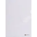 Elba Sichthülle Premium, DIN A4, PVC, glasklar dokumentenecht, transparent, aus PVC-Folie, mit Griffloch (A4, 100 x) (76433 FL)