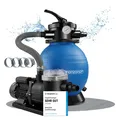 Sandfilteranlage Vorfilter 9600l/h Filteranlage Poolpumpe Sandfilterpumpe 7 Wege