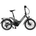 E-Bike Klapprad 2GO - 20 Zoll E-Klapprad, Vollfederung, Reichweite ca. 50 km 7 Gang Shimano, Bafang Hinterradnabenmotor, 378 Wh, BERLIN 2GO Matt Grau - Grau