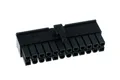 Phobya 82342 ATX Kabelverbinder, 24 Pins, Schwarz, Metall, Kunststoff, 1 Stück