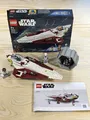 LEGO Star Wars: Obi-Wan Kenobis Jedi Starfighter (75333) Karton & Anleitung