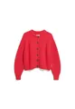 ARMEDANGELS Damen Strickjacke aus Bio-Woll Mix SELMAA Loose Fit Candy Apple L