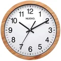 Wanduhr 10 Zoll leise Retro Holzrahmen Wohnzimmer Schlafzimmer Küche