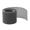 Fassadenprofile Vogelschutzgitter 5m x 100mm Schwarz – PVC Traufgitter & Lüftungsband zur Vogelabwehr – langlebig, wetterfest, einfache Montage & ideal zur Taubenabwehr